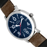 Elevon Mach 5 Canvas-Band Watch w/Date - Black - ELE123-2