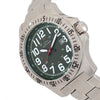 Elevon Aviator Bracelet Watch w/Date - Silver/Green - ELE120-5