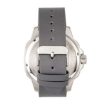 Elevon Hughes Leather-Band Watch w/ Date - Silver/Grey - ELE101-7
