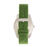 Elevon Jeppesen Pressed Wool Leather-Band Watch w/Date - Green - ELE114-5