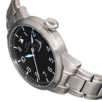 Elevon Stealth Bracelet Watch w/Date - Black - ELE124-2