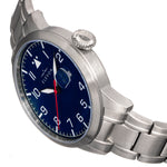 Elevon Stealth Bracelet Watch w/Date - Blue - ELE124-5