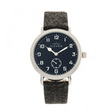 Elevon Northrop Wool-Overlaid Leather-Band Watch