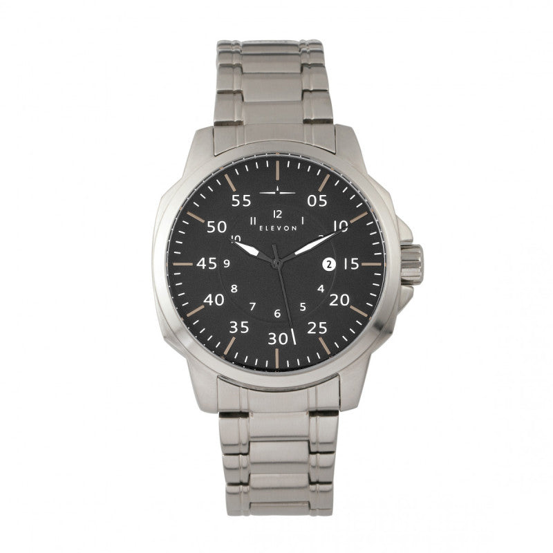Elevon Hughes Men's Watch Silver Band Silver Case ELE100-1