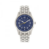 Elevon Garrison Bracelet Watch w/Date - Silver/Blue - ELE105-4