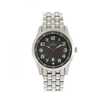 Elevon Garrison Bracelet Watch w/Date - Silver/Black - ELE105-2